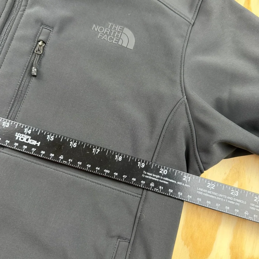 The North Face Mens WindWall Apex Bionic Softshell Jacket Black Medium M Regular